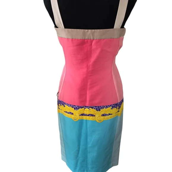 Versace Multicolor Mini Dress - Picture 2 of 16